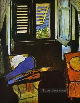 Henri Matisse Painting - Interior con violín fauvismo abstracto Henri Matisse